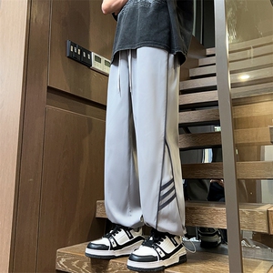2024港风春季新款小众设计男士休闲裤男K5003-P32特批无差价图片