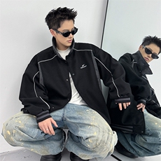 春秋装新款夹克男士外套轻薄轻熟青年港风翻领男装JK0225-P63，男装夹克，星座308B-2