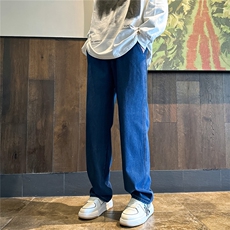 K1220-p30-控59oversizecleanfit黄泥牛仔裤直筒裤老爹裤长裤，男装牛仔裤，星座103A-1