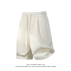 日常百搭休闲运动短裤男女简约宽松抽绳松紧腰裤子DK8703-特价P25，男装牛仔裤，电商A007