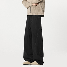 B258-K9950-P65控88抖音品质水洗牛仔裤成分78%棉22%聚酯纤维，男装牛仔裤，电商B258