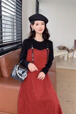 秋季时尚连衣裙，女装连衣裙，亿炫(5F)