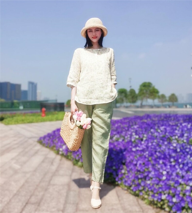 纯苎小衫 时尚女装巜川哲》4028，其它，川哲