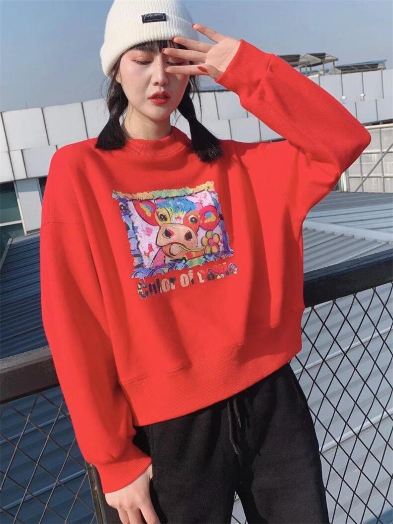 春装卫衣，女装卫衣/绒衫，留缘