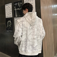 已下单宽松休闲高街氛围感卫连帽卫衣肩膀独特设计常规P65加绒P75，男装卫衣，电商B319