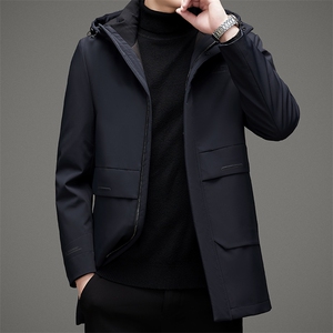 新款羽绒服男常规冬季连帽中青年男士保暖潮流外套MSNAY7076-P365图片