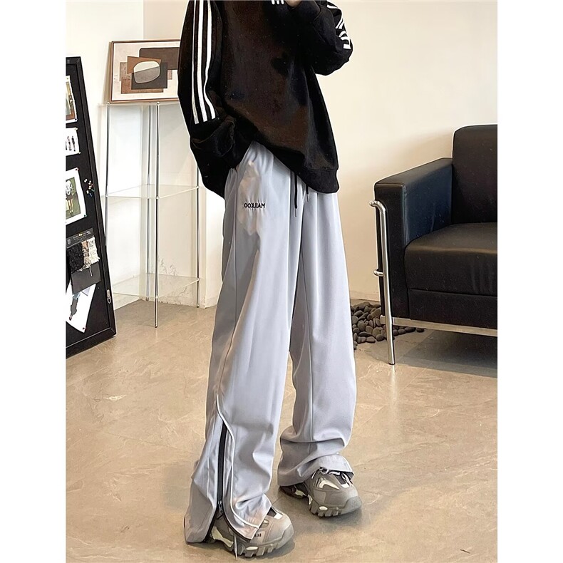 1506A/GK0200/P32冲锋裤子男款春夏季痞帅潮牌宽松休闲长裤,男装休闲裤,星座1506A