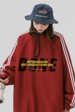 中性风23秋季时尚百搭宽松字母印花潮流卫衣B902P45控68，男装卫衣，A247A