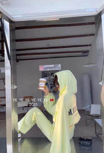 Simple.简希2021春新款字母图案洋气网红风三件套装，女装职业装，simple简希