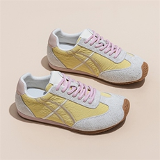 德训鞋女2025春夏季新款休闲运动百搭透气小白鞋女，女鞋休闲鞋，电商A223