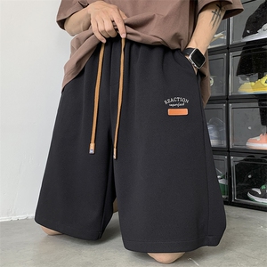 抖音直播品质 高转化宽松五分裤男短裤 X416b-1-DK390-P45限58图片