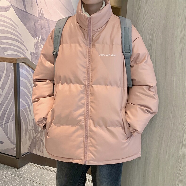 特批70新款港风中性印花皮棉衣外套保暖御寒皮棉服PY8933-P70,男装棉衣,电商A128