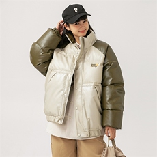 2026冬季新款男装日系潮牌拼色宽松休闲棉服加厚外套MY380-F148，男装棉衣，电商A101（原外27）
