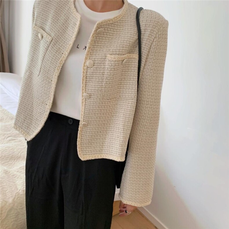 【编织小香外套】气质显瘦，其它，郭郭家