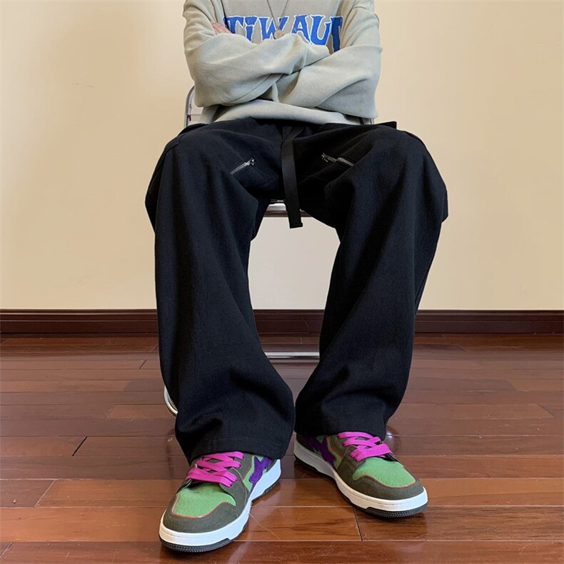 秋季新款vibe机能工装休闲裤地板景XZ604-KG40-P65控78，男装工装外套，星座604