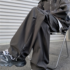 抖音品质冬季新款机能褶皱加绒冲锋裤B315-K23522JR-特p35控68，男装休闲裤，电商B315