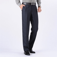DC6352H钱塘2020-3秋季新款商务西裤休闲直筒长裤加绒加厚P45，男装西裤，钱塘207-3
