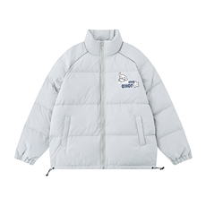 白底23冬季时尚百搭字母印花加厚羽绒服外套YR63003P225控298，男装羽绒服，电商A268-1