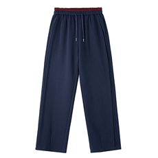 春秋窄版弯刀裤梧桐裤女2026新款垂感高腰直筒休闲运动裤阔腿卫裤，女装休闲裤，璐依舞