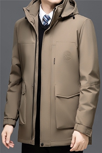 2025高品质连帽羽绒服外套男滑雪服登山服90绒新标图片