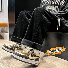 抖音品质440G雪尼尔休闲裤A014-DY2193常规P65控88加绒P70控98，男装休闲裤，电商A014