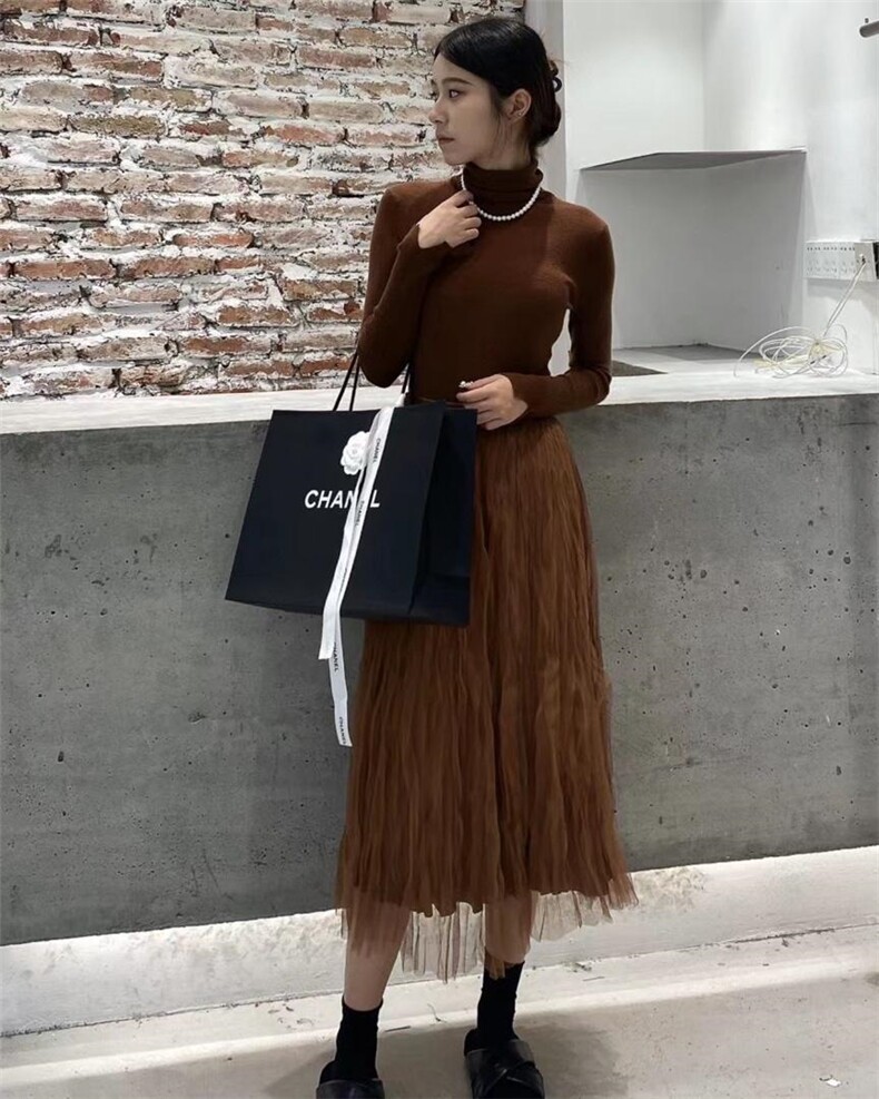 两面穿半裙，女装半身裙，吉丽洣娜