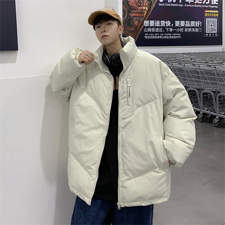 棉服情侣款冬季外套面包服韩版潮流冬装棉袄宽松棉衣M08023-P85,男装棉衣,星座308B-1