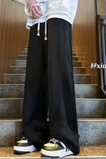 XZ616秋冬新款重磅欧棉绒破缝打褶休闲长裤TY1124P65控78，男装休闲裤，星座512A（原616）