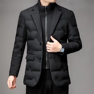 DF6601钱塘2020-2中年男士百搭简约冬季厚款时尚休闲羽绒服P220图片