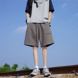 美式篮球训练休闲运动短裤男高街潮牌马裤oversize拳击五分裤子夏图片