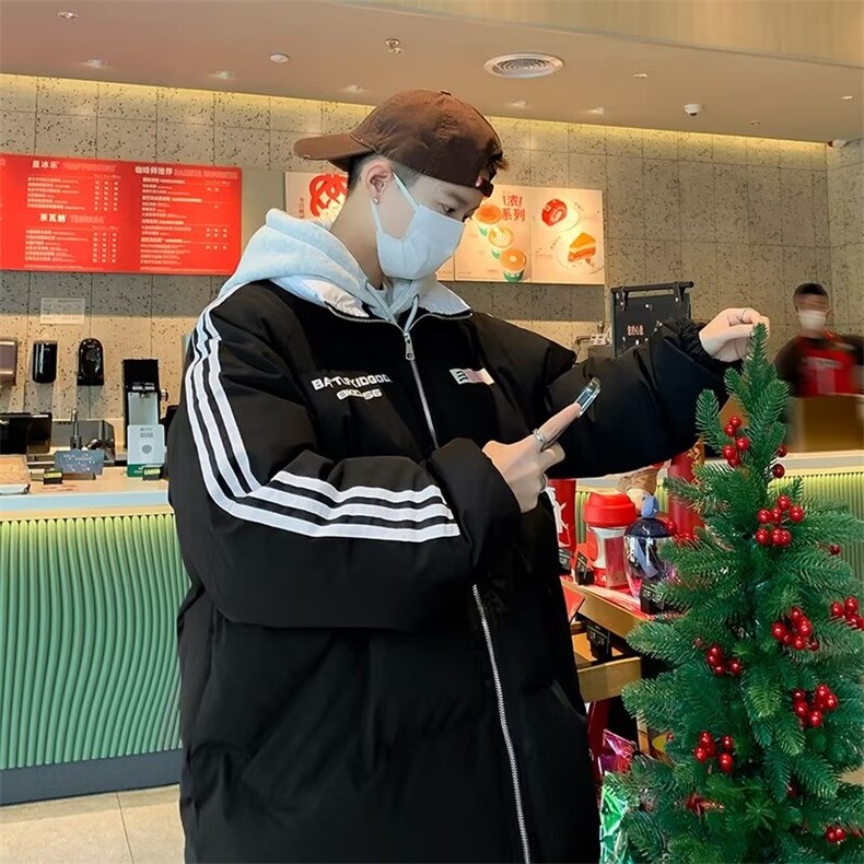 新款棉衣男冬季棉袄外套韩版潮流面包服M9901P85,男装棉衣,星座1116-2