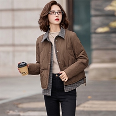 女装女士精品棉衣棉服2025年冬季，女装棉衣/棉服，1D073