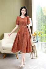 现货～新款连衣裙～气质款L到4XL，女装连衣裙，欧雅思丹尔