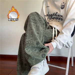 满印灯芯绒休闲裤B315常规K25373特p35控68加绒K25373JR特p40控78图片