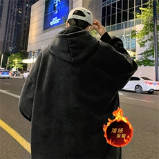 直播品质500克重磅美式做旧水洗卫衣SL1505-常规特P55加绒特P65，男装卫衣，电商A486