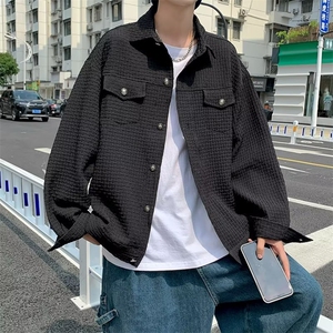 男秋季服外套潮牌街头宽松情侣休闲飞行夹克X78P55图片