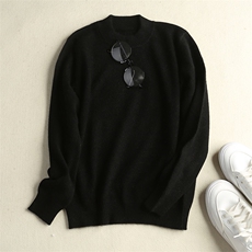 儿童毛衣男中大童羊毛衫女小童针织打底衫纯色毛衫半高领内搭长袖，童装毛衣，亚东羊绒制品