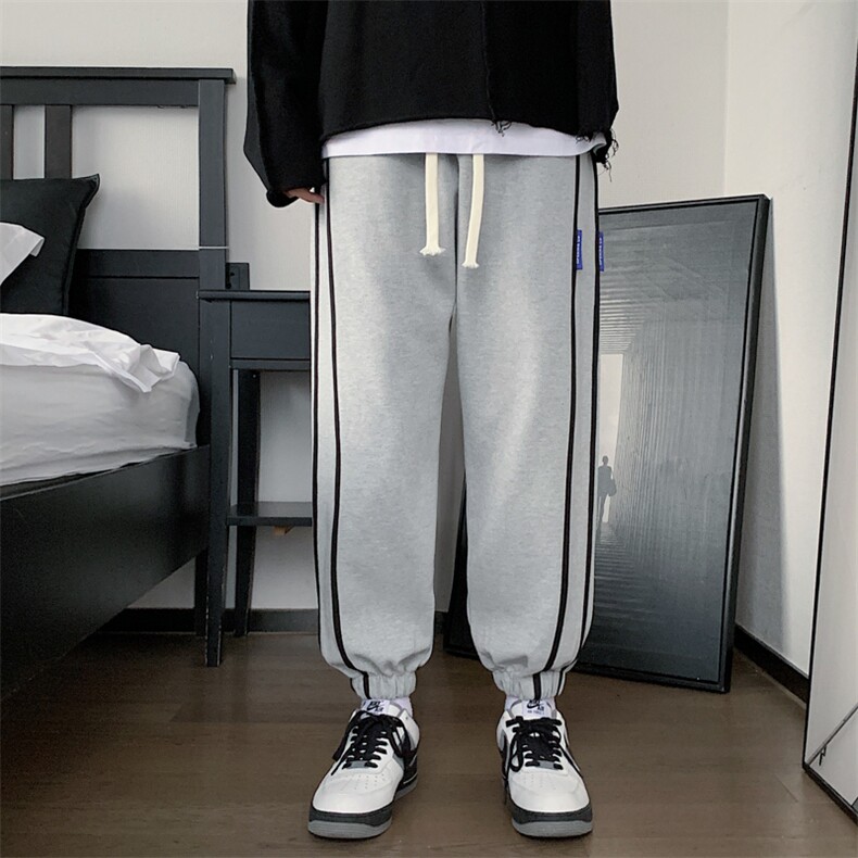 秋季新款男百搭港服卫裤K3216-P37控78,男装休闲裤,星座717