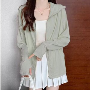 运动显瘦夏季防晒衣女2025新款户外外套防紫外线透气凉感防晒服图片