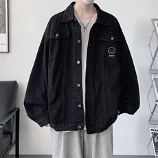 牛仔夹克男大码牛仔外套男茄克NJ77072-P60，男装夹克，电商A040