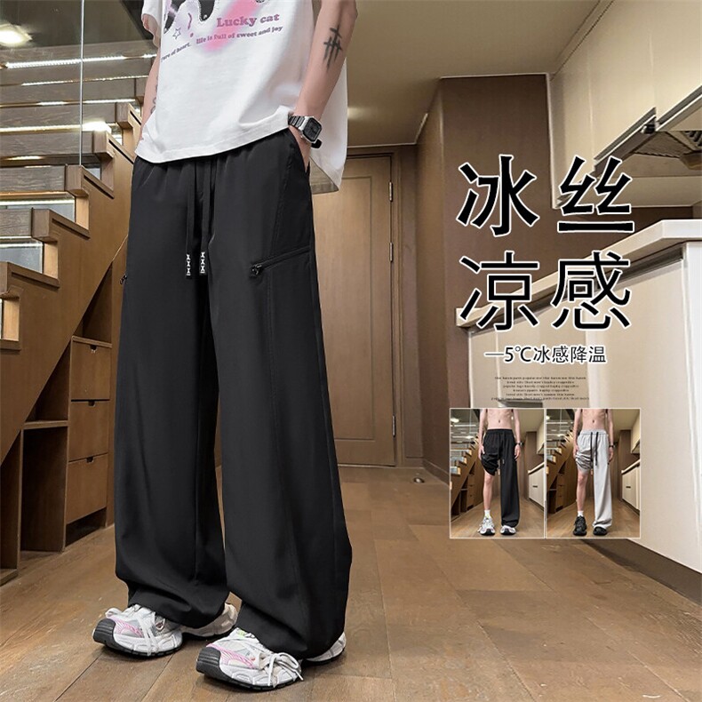 2025夏季新款内景四面弹工装冰丝裤M-5XLHK25410-特P30，男装休闲裤，电商A022