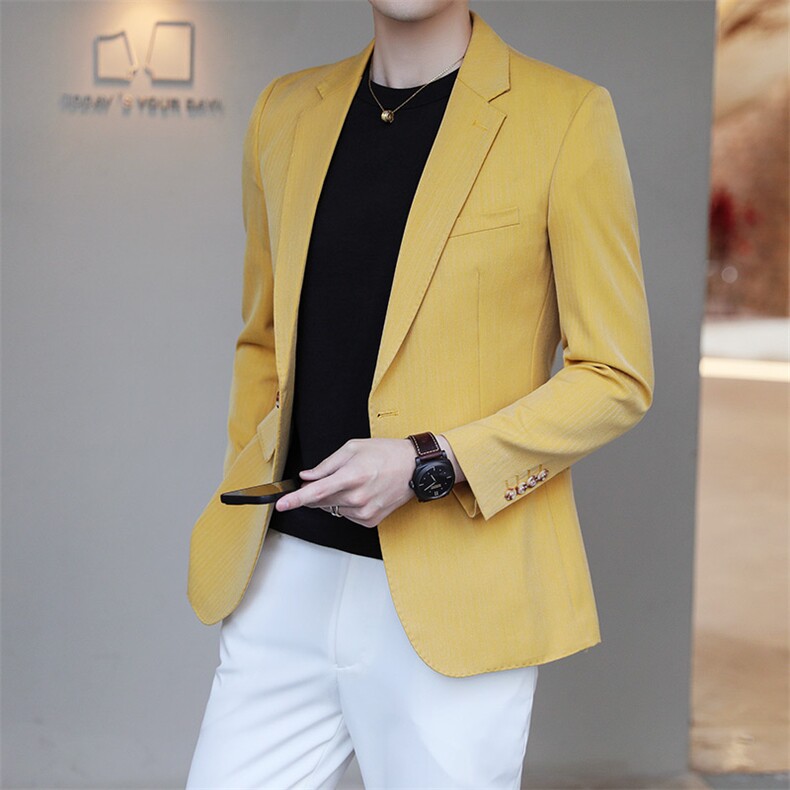 26做货-男士休闲西装修身韩版西服外套小西装上衣DX6808P165,男装西服套装,电商D216