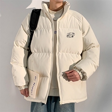 2024冬季新款光影墙大码植绒立领棉衣M-5XHM24549-25-特P50，男装棉衣，电商A022