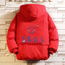 控128加绒面包服男大码羊羔毛衣男MY16183-P100，男装棉衣，电商A040A