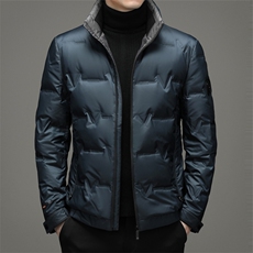 羽绒服男冬季2023新款中年男式加厚鸭绒外套爸爸冬装YLS2105-P260，男装羽绒服，电商B212（原钱塘6029）