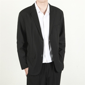 西装外套男士春秋季新款潮流宽松小单西休闲商务西服男 TK72图片