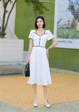 连衣裙，女装连衣裙，莲佳妮