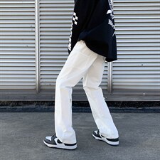 2022春装暗黑高街风男女拉链修身休闲裤子B221-LK22005-P50控68，男装休闲裤，电商B221