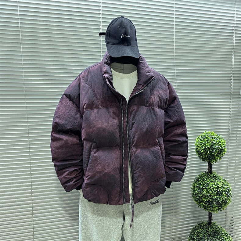 2025新标90白鸭绒高科技晕染风高品质加厚羽绒服男341-P380,男装羽绒服,钱塘708(原3018)