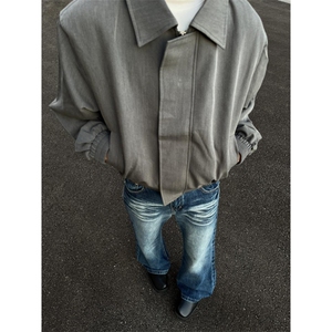 【有货】cleanfit短款行政夹克外套男高级感痞帅XZ-255LL-P75图片